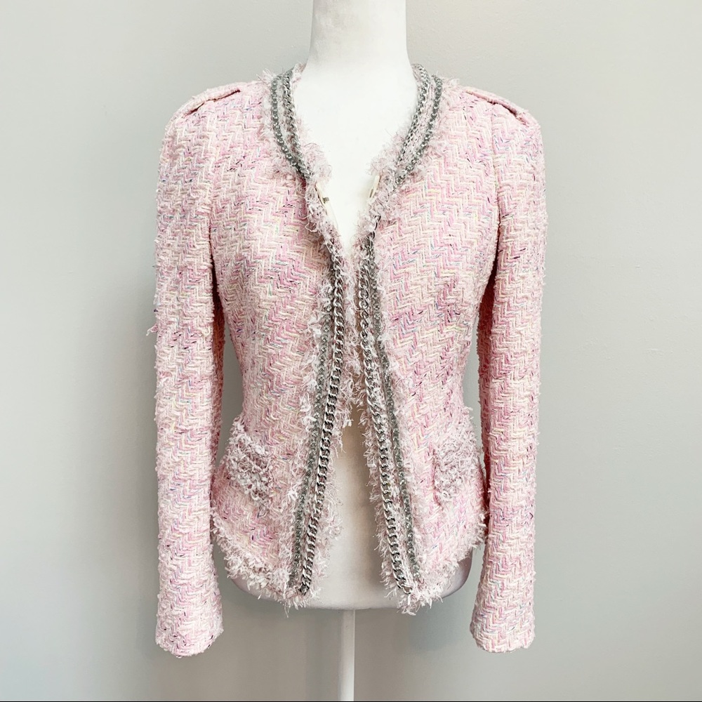 McGinn | Tweed Chain Accent Charlie Jacket Sz 4